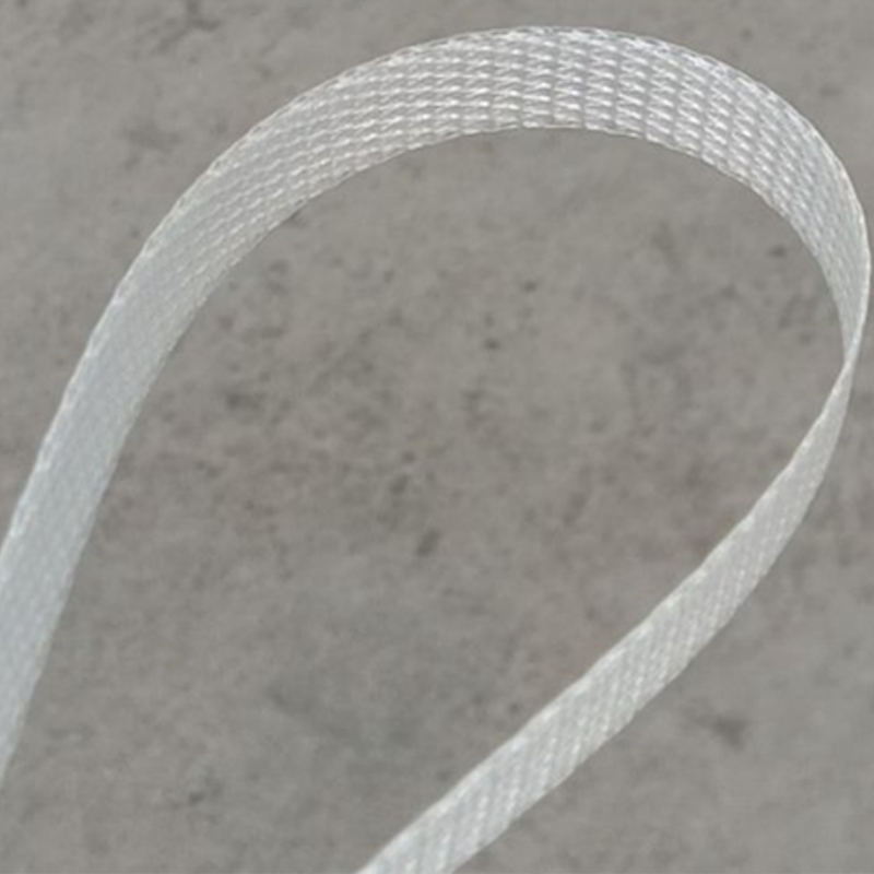 Pp-pakkingsbelte gjennomsiktig fast stripe flettet taubånd byggemateriale trevarer logistikk transportbrett