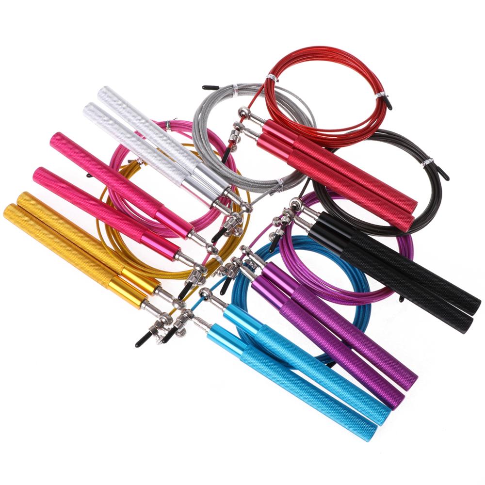 Speed Jump Rope For Boxing Fitness Skip Training With Spare Cable