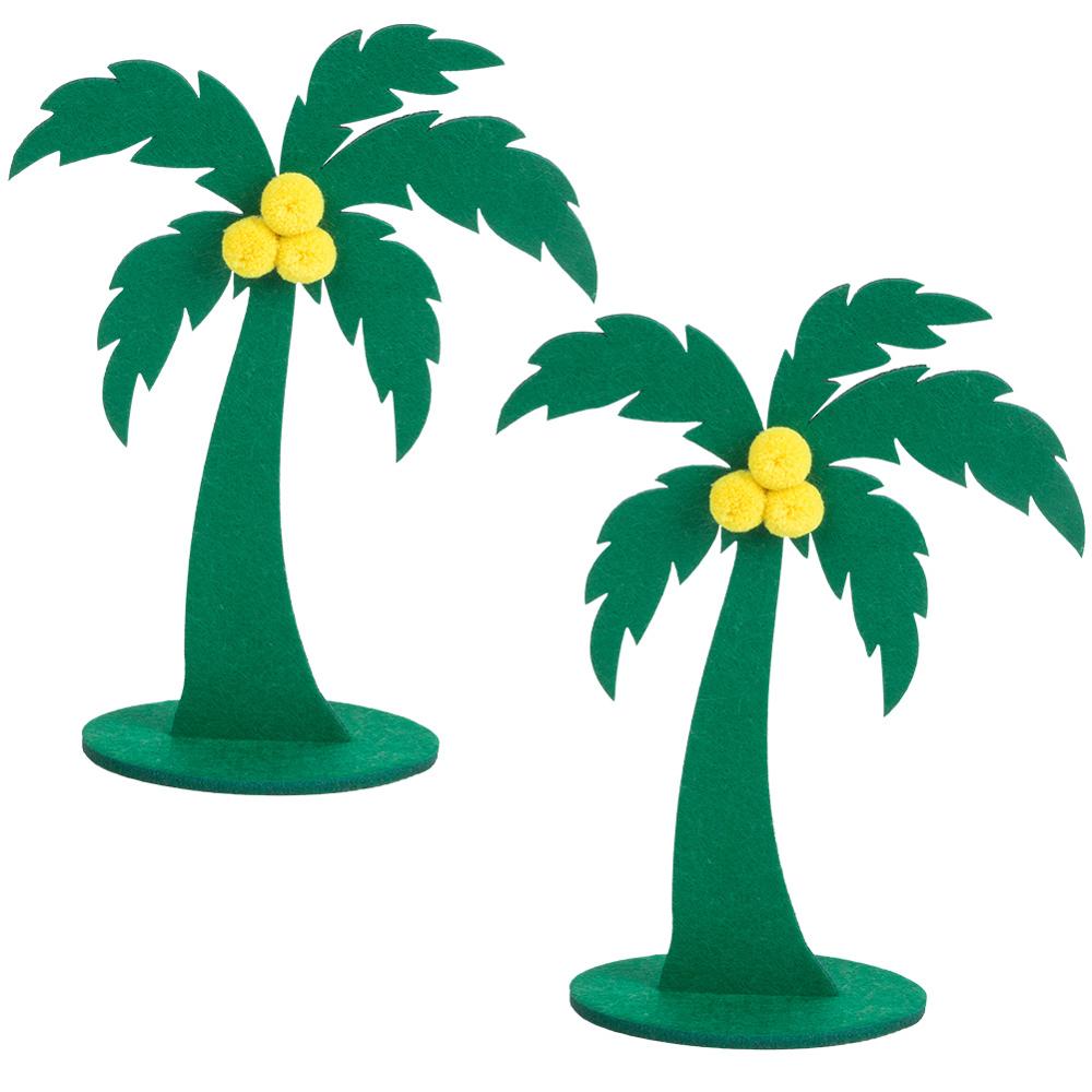 Décoration de Table de fête hawaïenne, cocotier Tropical d'été, plage, fête d'anniversaire, tortue, feuilles, flamand rose, Cactus: jaune clair