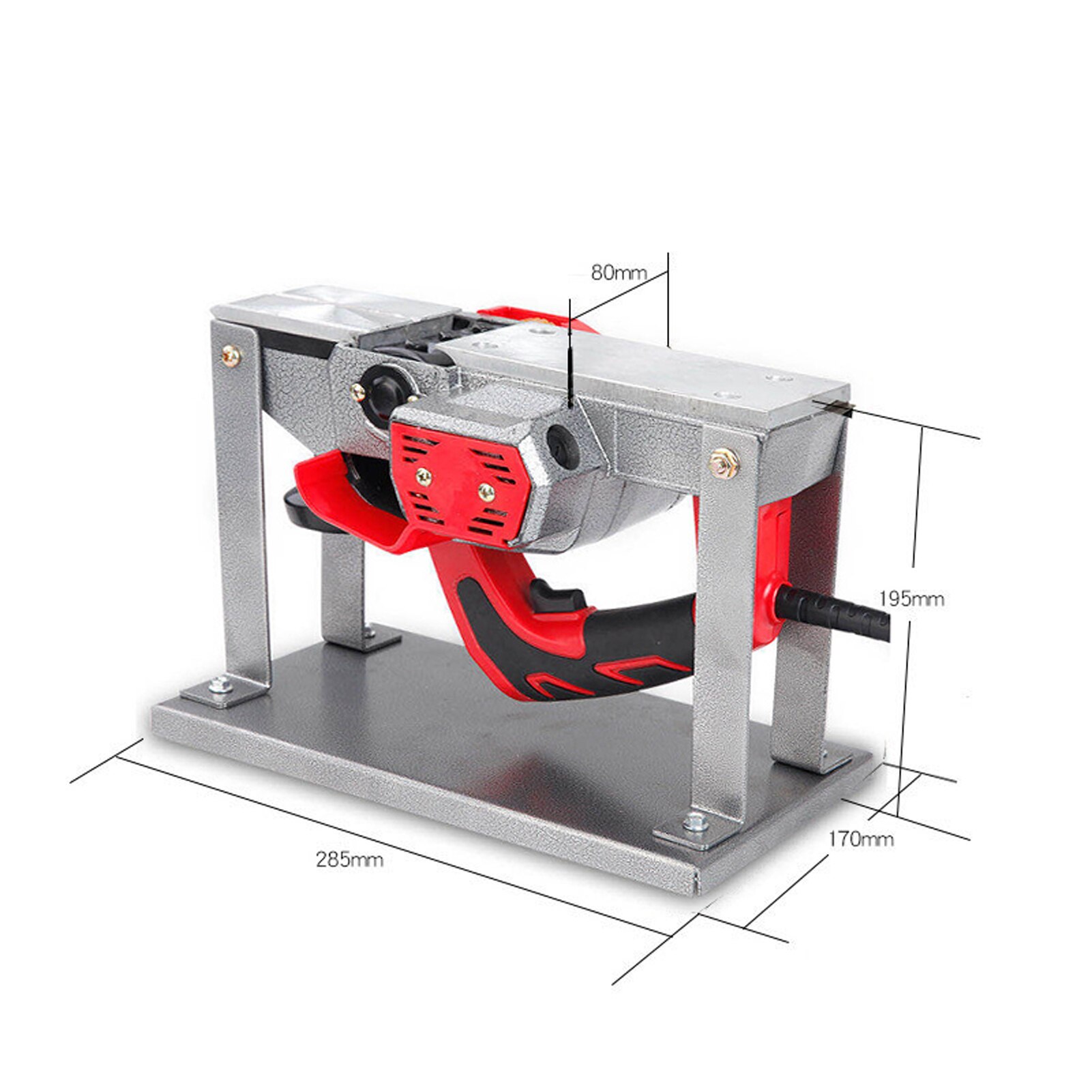 Carpentry Planer Rack Router Table for Woodworking Benches Household Electric Planers Guide Table Flip Planer Black Steel Rack