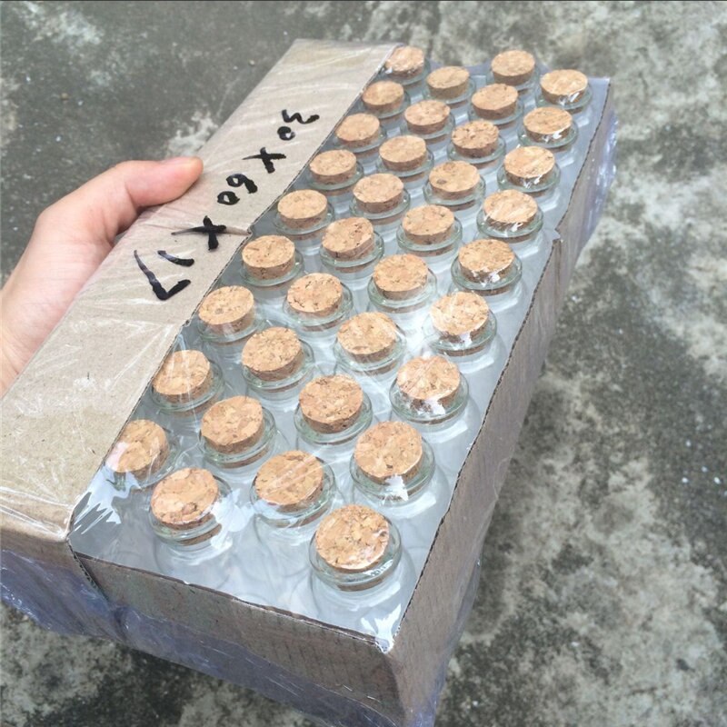 30*60*17mm 25ml szklanych butelek z korka 50 sztuk/partia na świąteczne dekoracje świąteczne prezenty darmowa wysyłka