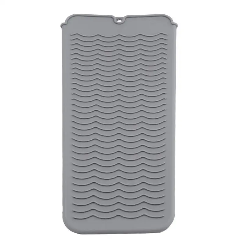 Stijltang Isolatie Mouw Clip Multifunctionele Antislip Platte Siliconen Anti Warmte Reizen Kapsel Tool: WHITE