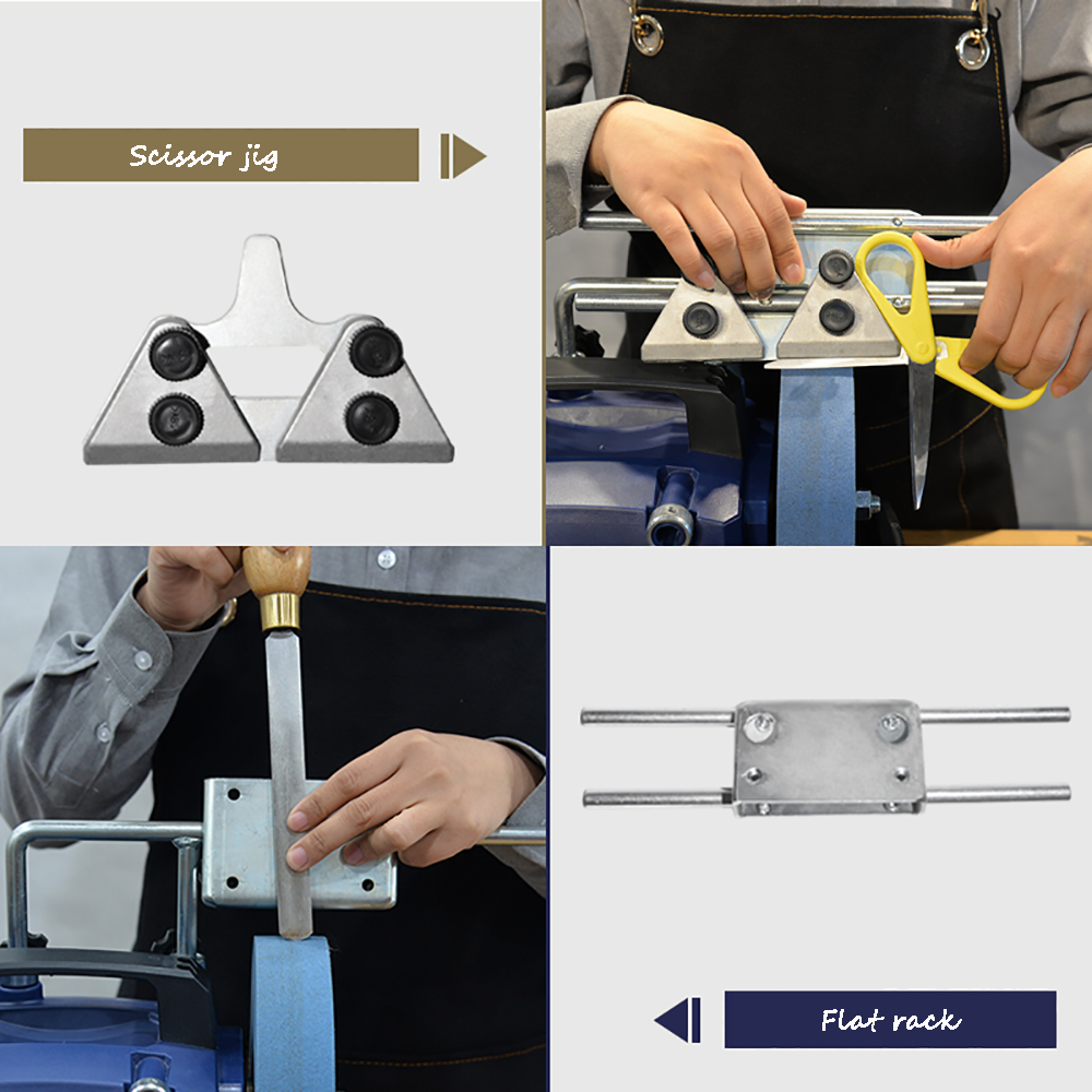 Afilador de plantillas y accesorios para amoladora refrigerada por agua, herramienta de torneado de carpintería, Clips, cuchillo, tijera, plantilla, aparador de ruedas