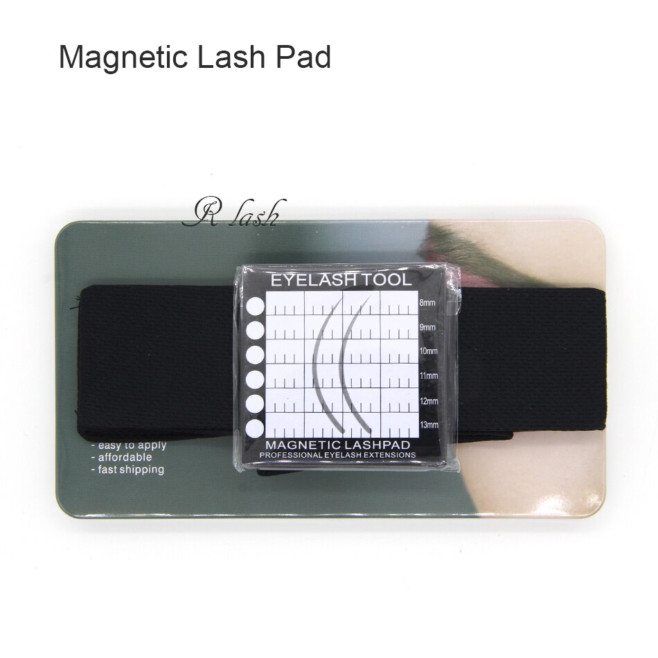 Magnetische Hoofdband Headsacrf Acryl Lash Pallet Lash Pad Voor Wimper Extension