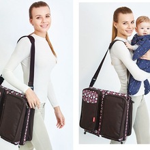 LOOZYKIT multifunctionele Draagbare Vouwen Baby Reizen Wieg Bed Twee Behulp Mummie Verpakking Zak Voor Pasgeborenen Buitenshuis Baby Carry cot