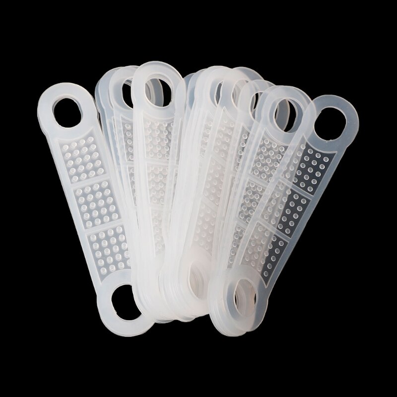 20 st silikon galgar anti slip band kläder rack pad vindtät jan 16