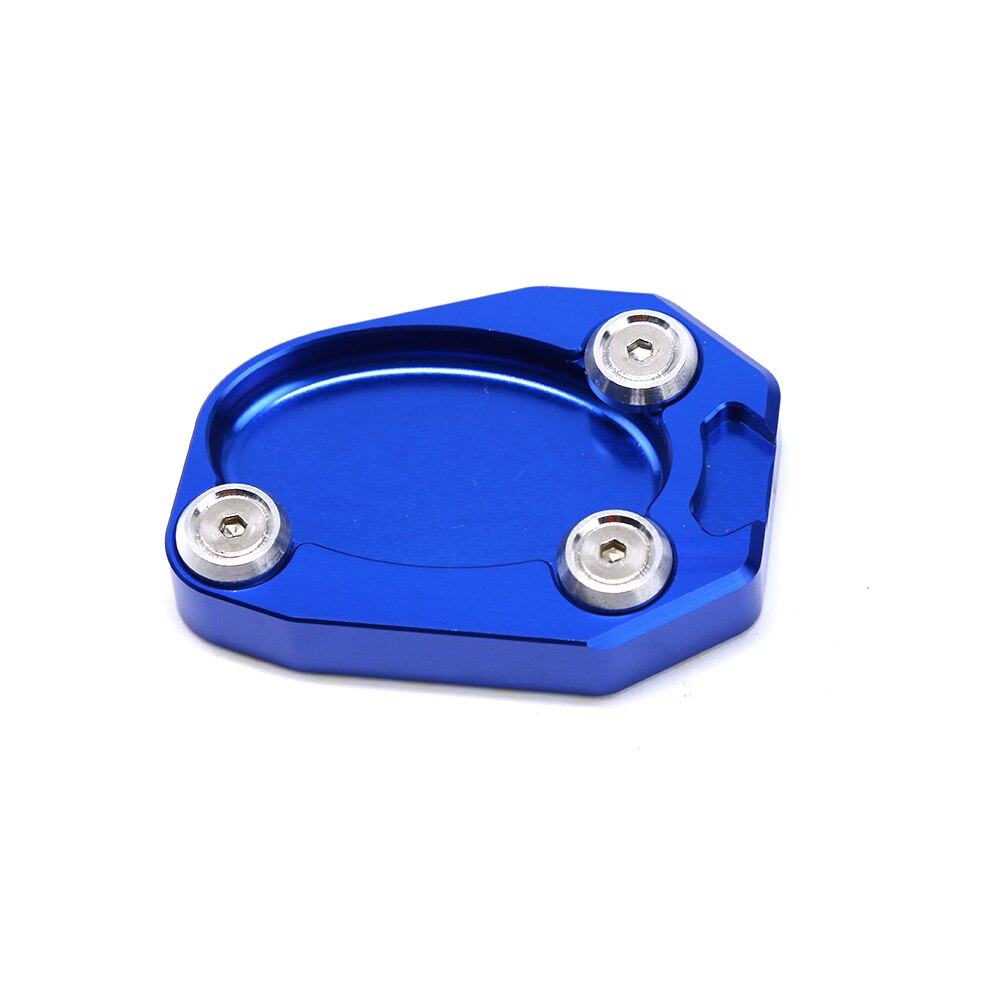 Motorfiets standaard voet zijstandaard pad ondersteuning plaat afdekking voor kawasaki  z1000: Blauw