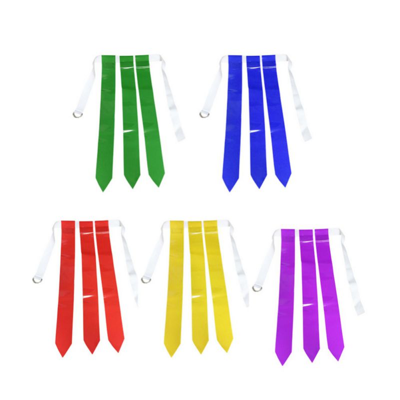 Rugby Match Training Belt Flag Training Tag Waist Strap Flag Adjustable Ribbon Football Belt HF