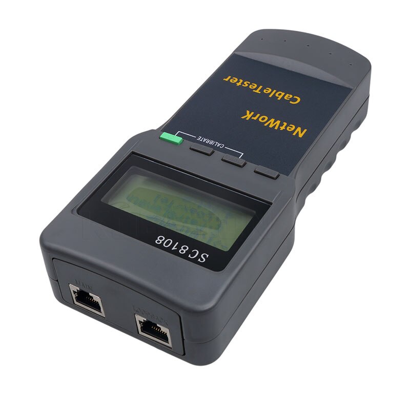 Kebidumei Draagbare SC8108 Lcd Draadloze Netwerk Tester Meter &amp; Lan Telefoon Kabel Tester &amp; Meter Met Lcd-scherm RJ45