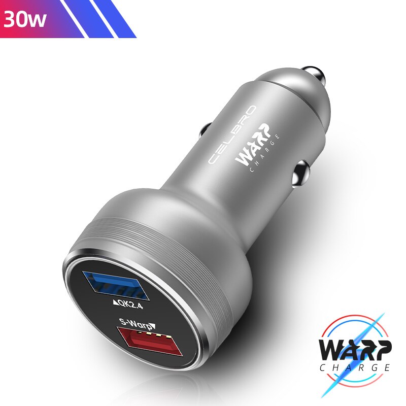 Voor Oneplus Dual Usb Autolader 80 W Supervooc Warp Charge 65 30 W Super Fast Charge 65 W Dash One Plus 10T 10 Pro Nord 2T 9 8: CH