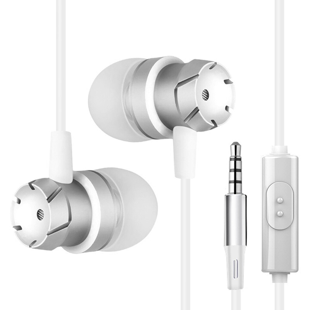 3.5Mm Poort In-Ear Super Bass Line Controle Oortelefoon Telefoon MP3 Computer Laptop Hoofdtelefoon Microfoon Wired Headset: NO.1
