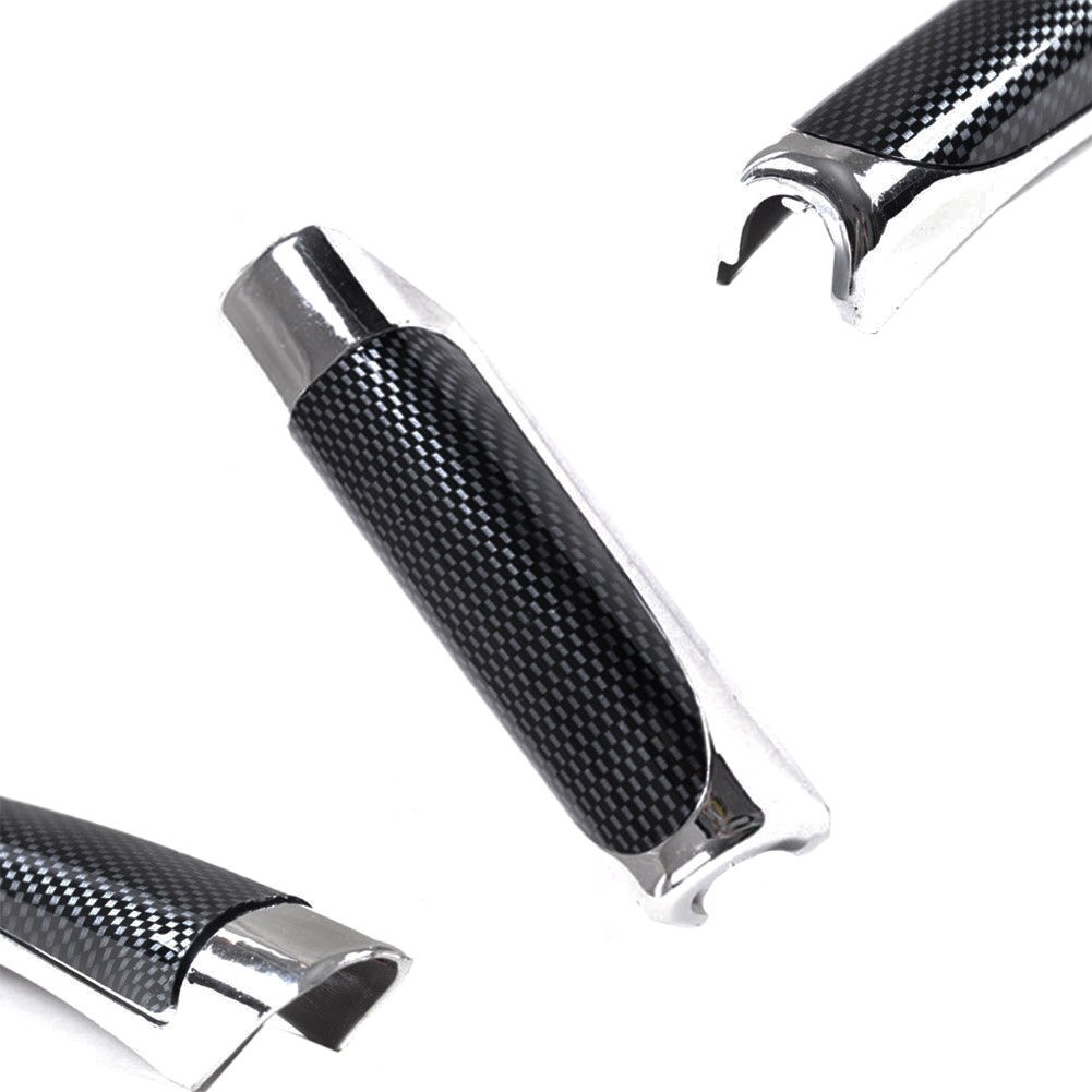 Universal Auto Car Carbon Fiber Style Hand Brake Handle Hand Break Protect Cover