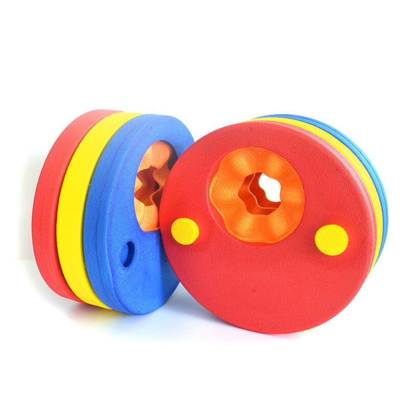6 unids/set discos para nadar bandas de brazo manguitos flotantes niños natación piscina inflable flotador de ejercicios círculos anillo Accesorios