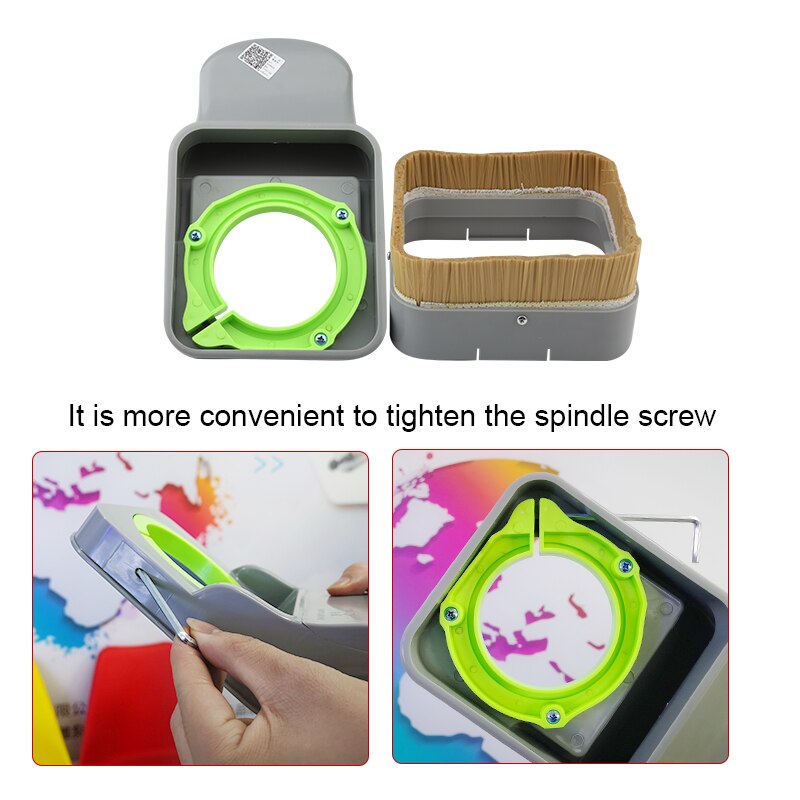 CNC Dust Cover 75 / 80 / 85 / 90 /100mm Spindle Engraving And Milling Machine Free Fall Brush Dust Collector Milling Woodworking