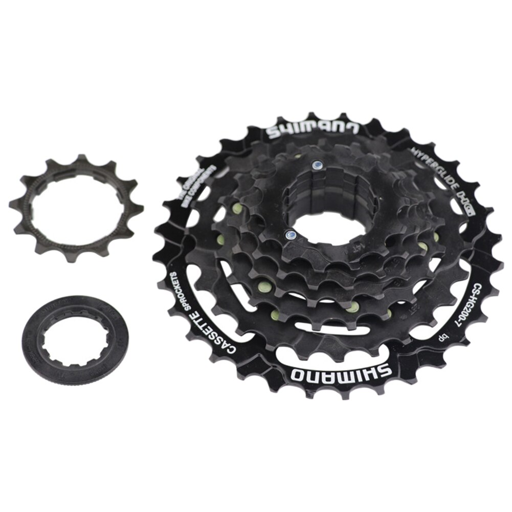 Pignon de volant d&#39;inertie pour vélo tout terrain, CS-HG200-7 vitesses, Ratio large 12-32T, Compatible avec les joints