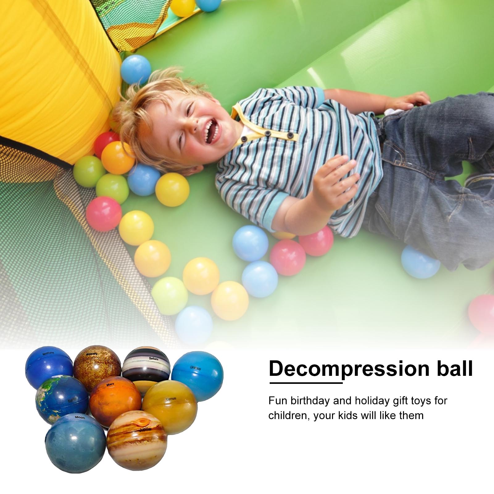 thumbnail image 2 of ArtCreativity Soft Foam Balls - Pack Of 12 - Lightweight 2 of 11
