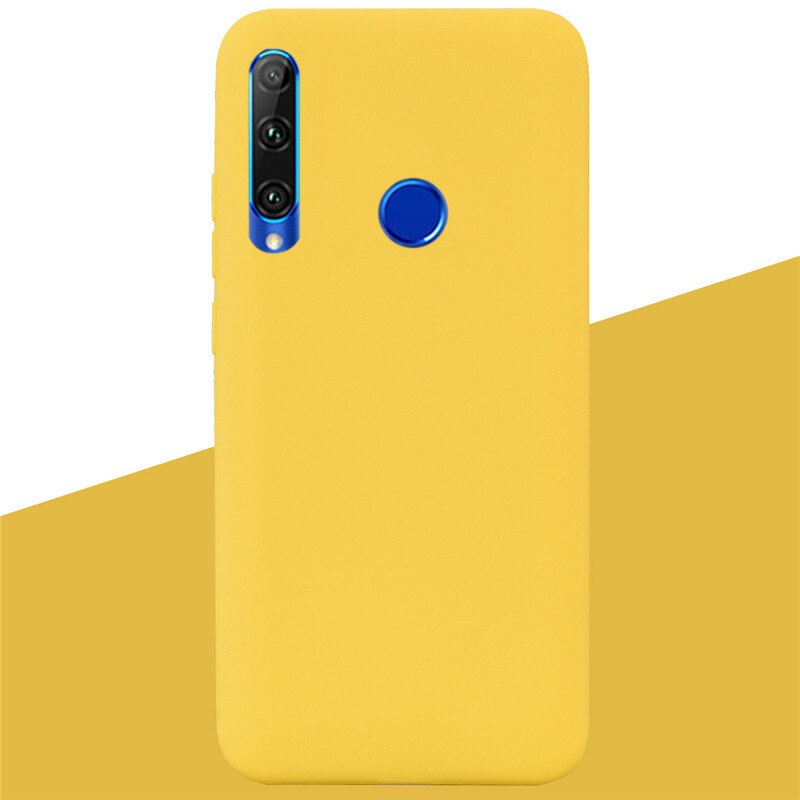 Für Honor 10i Fall Honor 10i HRY-LX1T Fall Silicon Tpu Zurück Abdeckung Telefon Fall Für Huawei Ehre 10i Honor10i 10 ich 6,21 Abdeckung Coque: 6 Yellow