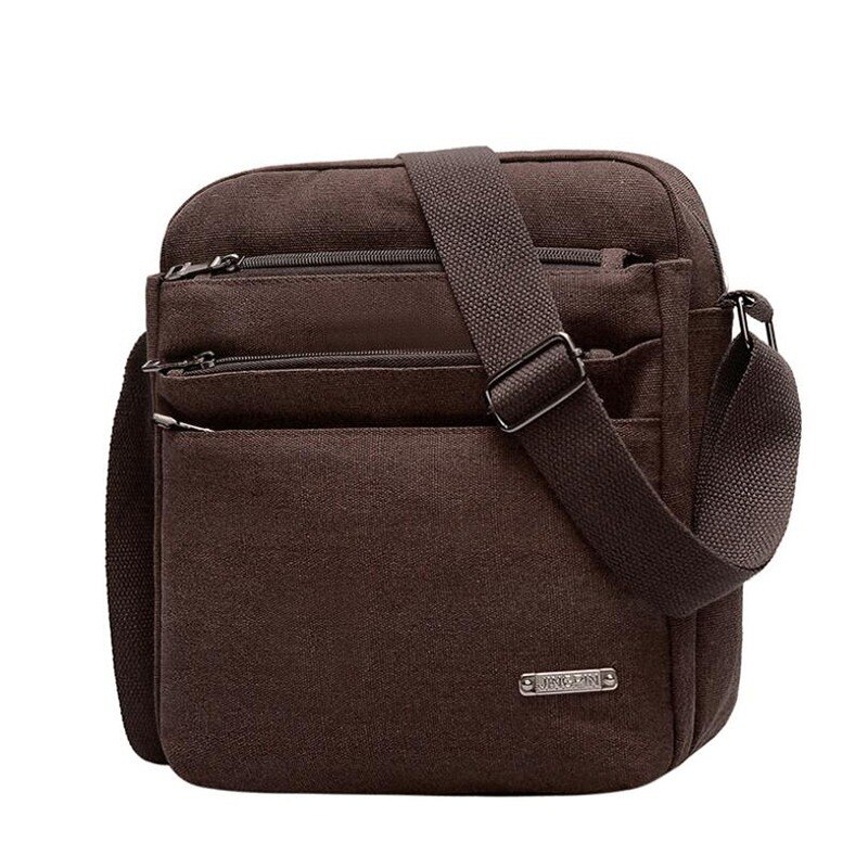 Men's Messenger Bag Crossbody Shoulder Bags Travel Bag Man Purse Small Sling Pack for Work Business: coffee 2