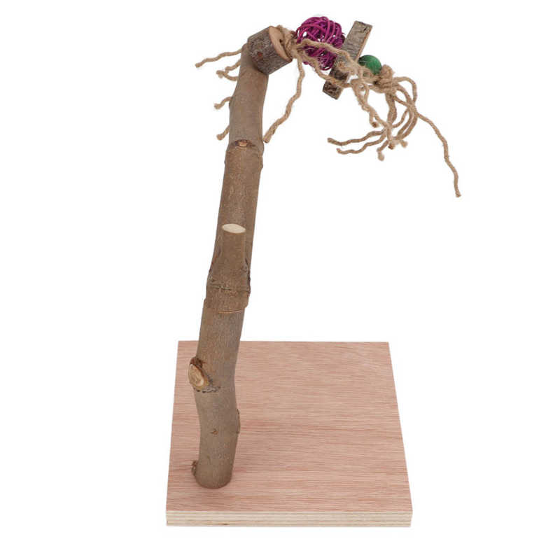 Suelo de juego para loros, para masticar, garras seguras, soporte de juego para pájaros, libre de tóxicos con Base para periquito para cacatúa