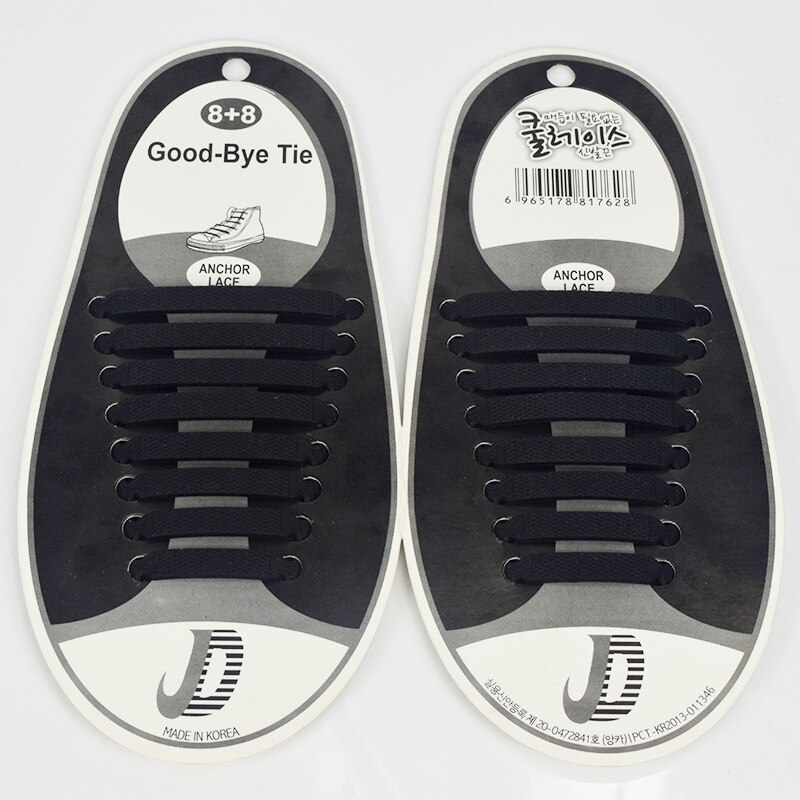 Schoenen accessoires elastische siliconen veters elastische schoenveters luie siliconen veters geen strik rubberen veters