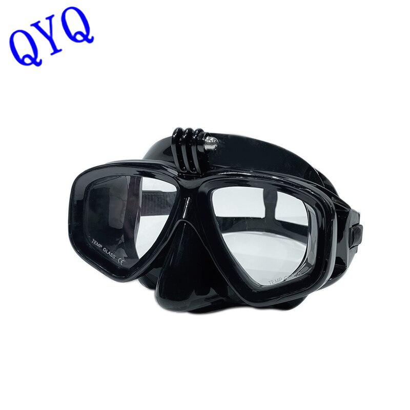 Professionelle Unterwasser-Tauchmaske, Tauchbrille eignen sich für GoPro kleine Sportkamera, alle-trocken-Tauchbrillen