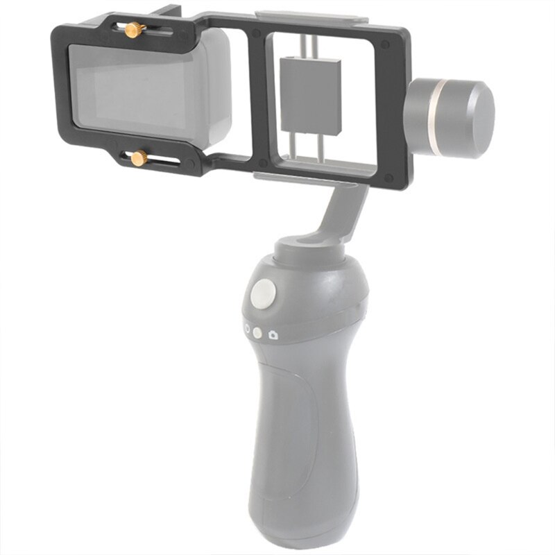 Abrazadera de cardán para cámara deportiva, estabilizador de garra estable, Clip adaptador duradero portátil de mano, Compatible con Gopro9/8