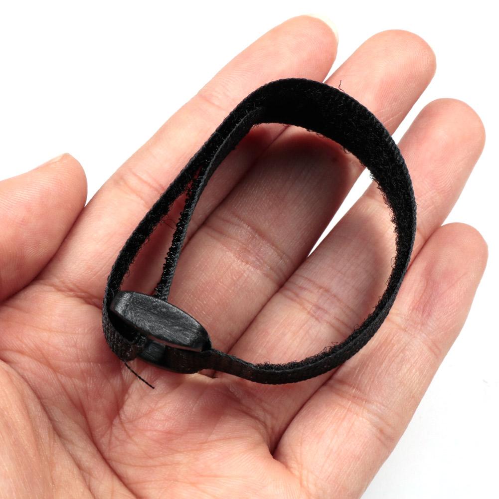 10 pièces réutilisable canne à pêche cravate sangle de maintien bretelles attache crochet boucle câble cordon cravates ceinture accessoires de pêche