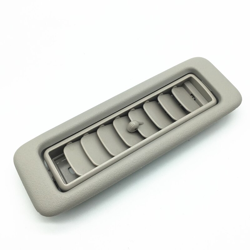 For Mitsubishi Pajero V93 V97 Car Interior Top Side air vent cover Grille ventilation Shell Air condition Vent Outlet: Gray with shell