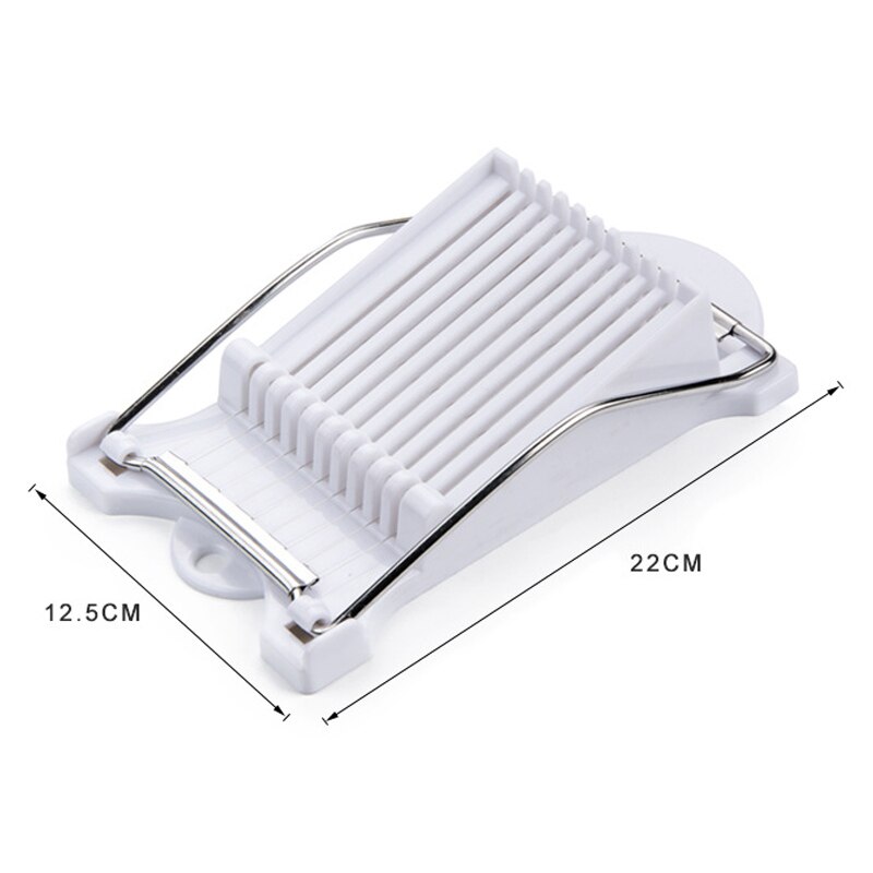 Rebanador de carne de acero inoxidable, cortador de Banana, rebanador de jamón de huevo, herramientas de cocina para el hogar JS23