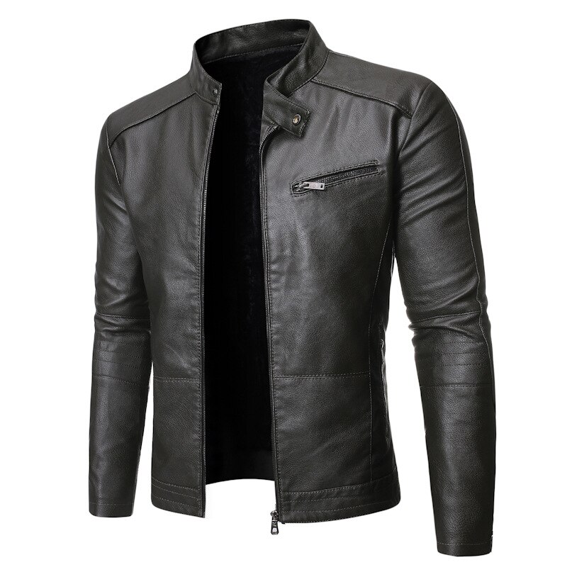 HEROBIKER Motorrad Jacke PU Leder retro Männer Persönlichkeit Winddicht Reit Jacke vier Jahreszeiten lässig Moto Jacke Chaqueta