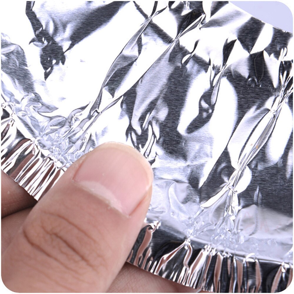 10 pièces Lot épais cuisinière à gaz papier d'aluminium tampon propre haute température résistant couvre haute température # E