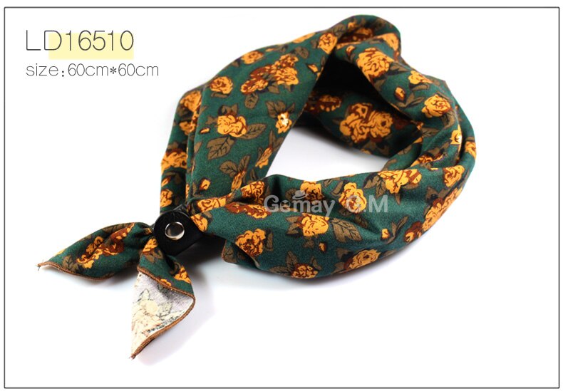 Mannen Vintage Print Sjaal Britse Stijl Katoen Sjaals Mannen Vrouwen Luxe Herfst Winter Pocket Plein Voor Party Causale Hanky: LD16510