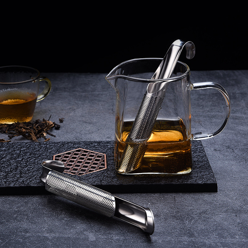 Te infuser si til krydderi te colator ceremoni sæt rustfrit stål poop teware infusor element tekande sigte tepose service