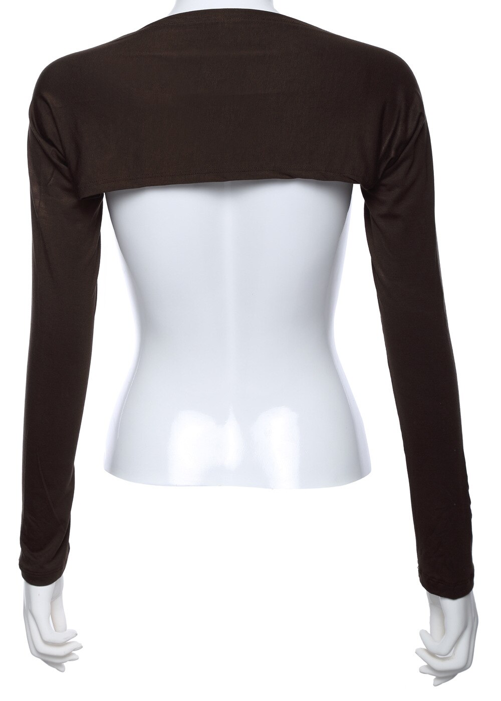 Femmes Hijab musulman Armer manches couverture haussement d'épaules boléro Hayaa Armer plus Oversleeves Stretch Protection turquie eau manches aléatoire: coffee