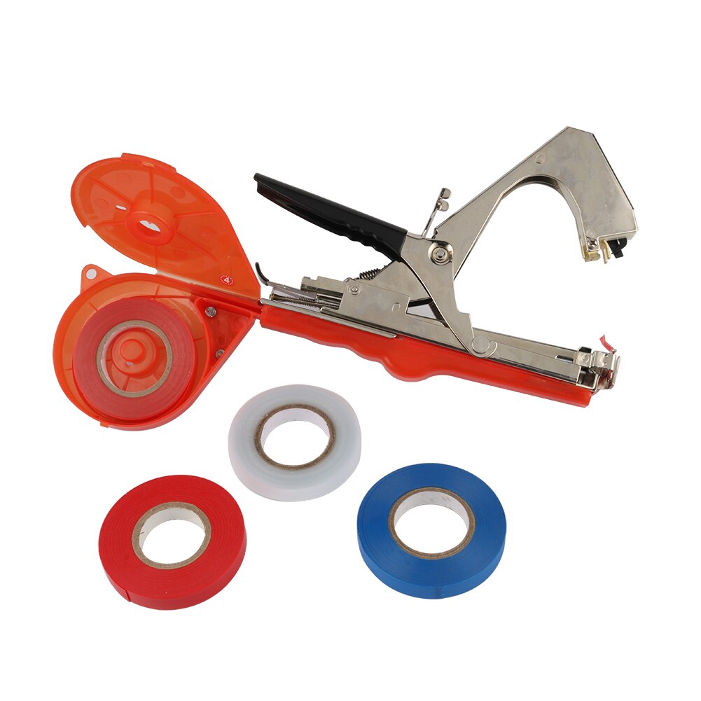 Juego de atado de plantas, verduras, fruta, enredadera, cinta de atado, herramientas de podar de jardín, ramas de tomates y uvas