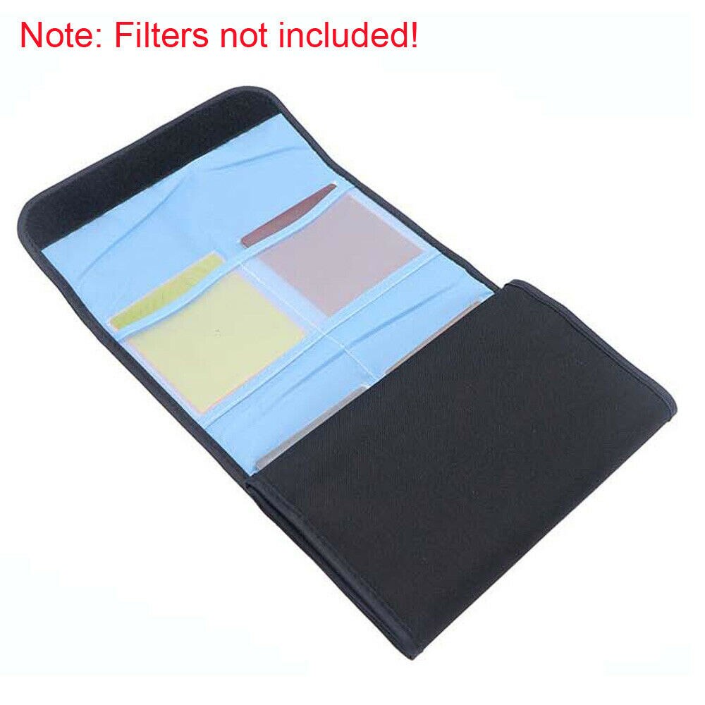 3 4 6 Slot Faltbare Objektiv Filter Tasche Tasche fallen Für UV CPL ND Farbe Filter Brieftasche ens Adapter Ring Lagerung Tasche Halfter Neue