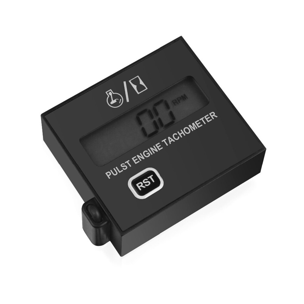Lawn Mower Tachometer Digital Display Inductive Pulse Speed Tachometer Chainsaw High Tachometer Gasoline Engine