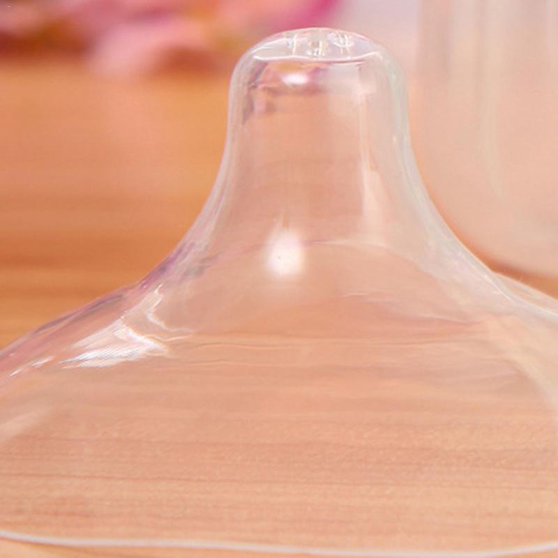 2 PCS Silicone Nipple Protectors Feeding Mothers Shields Nipple Protection Cover Breastfeeding Mother Milk Silicone Nipple: Default Title