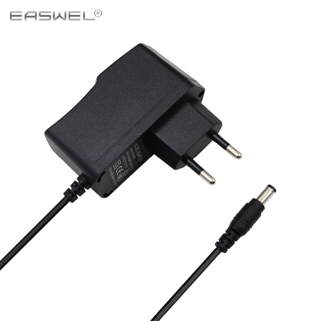 1Pcs Eu Met Ic Chip Ac Dc 15V 0.5A 500mA 100V-240V Switching voeding Adapter Oplader 5.5Mm X 2.5Mm 2.1Mm