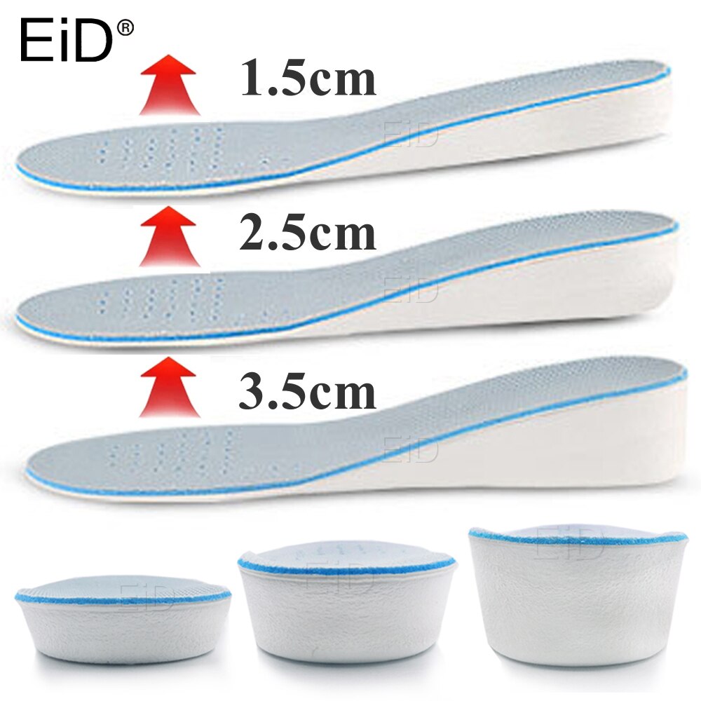 Semelles intérieures EVA Ultra fines, respirantes et confortables, semelle en Polyester, unisexe, hauteur 1-3.5cm