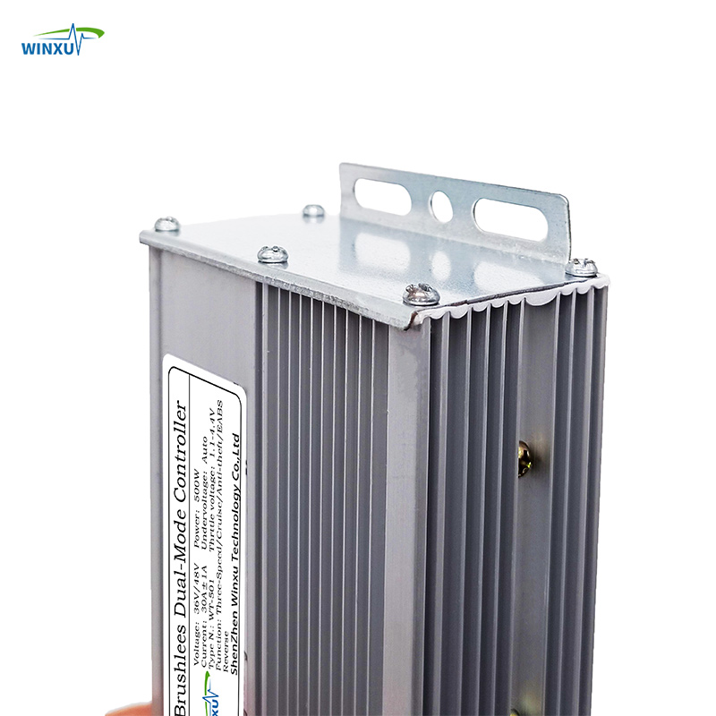 36V 48V 60V 500W 30A Electric Bicycle Brushless Motor Universal Controller with LCD Speed Display Throttle Repair Conversion