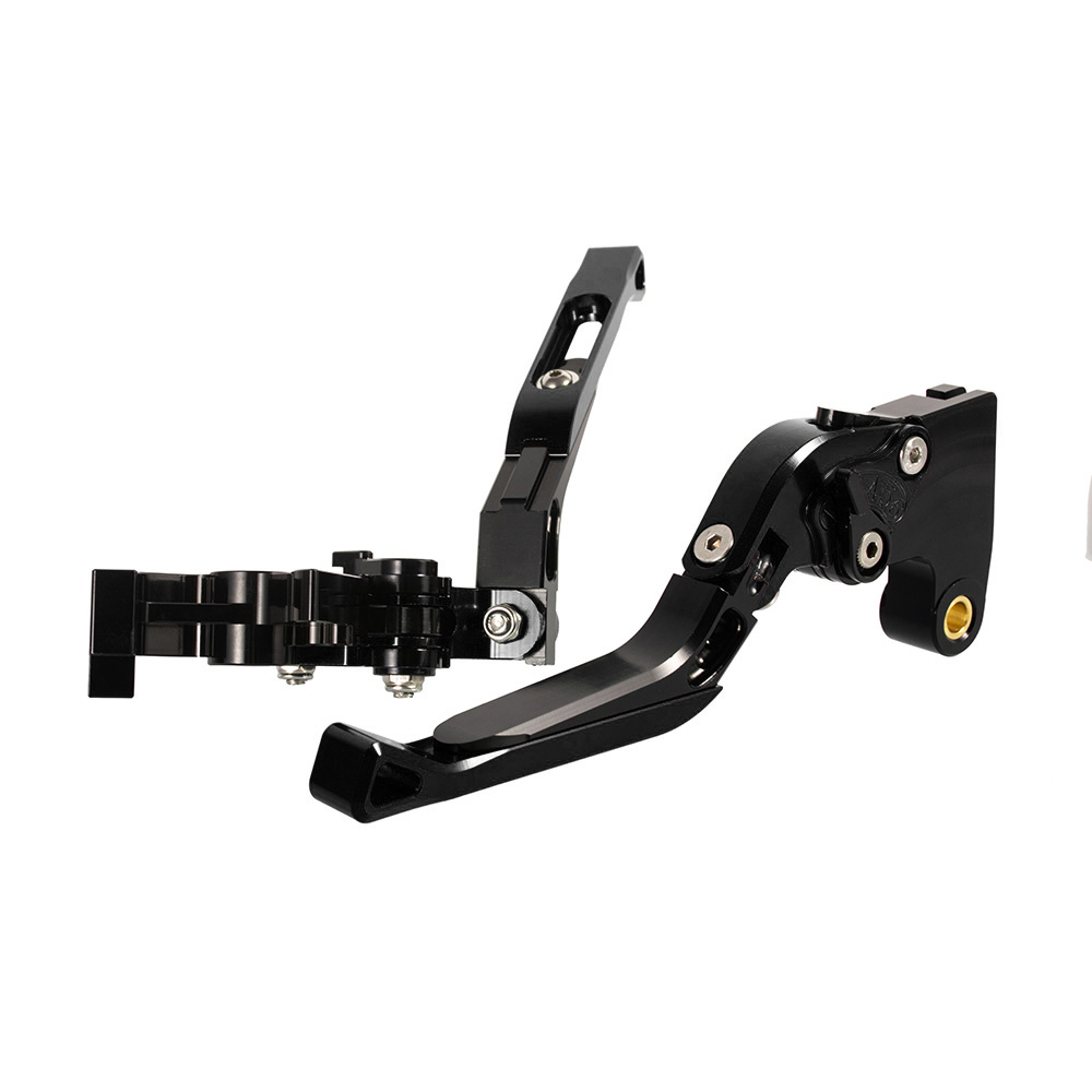 Leviers Frein Embrayage Réglables Pliants – Pour Kawasaki ZRX1200 1999-2007, Alliage 6061-T6, Look Racing