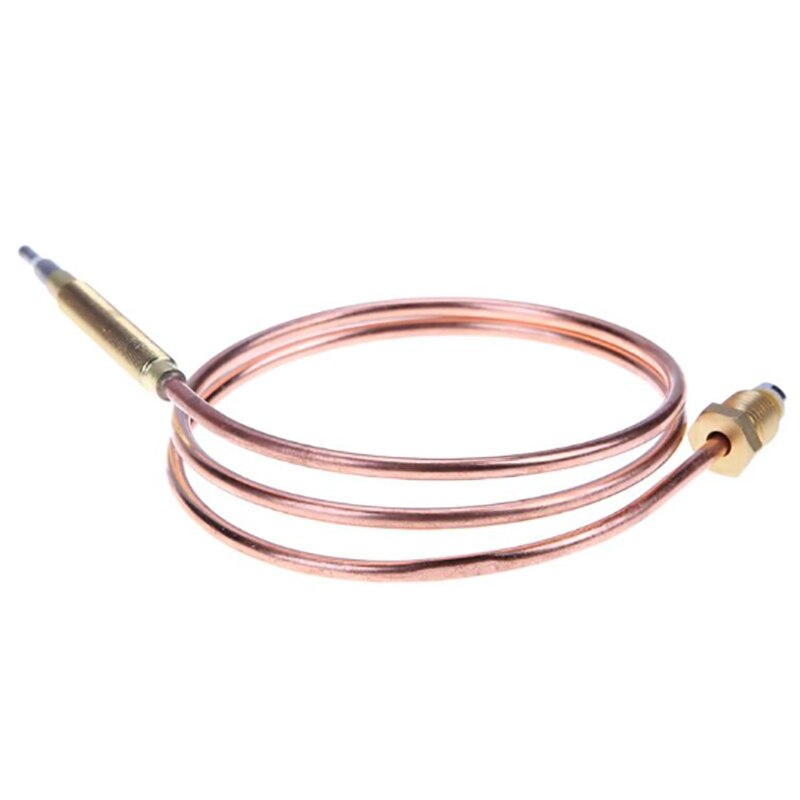 Kit de termopar Universal para estufa de Gas, 900Mm, M6X0.75 con tuercas derramadas (cinco), termopar de repuesto