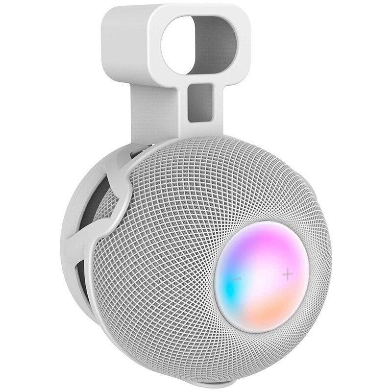 Voor Apple Homepod Mini Speaker Beugel Premium Wall Mount Holder Speaker Stand Accessoires Ruimtebesparende Oplossing Voor Smart Home: WHITE