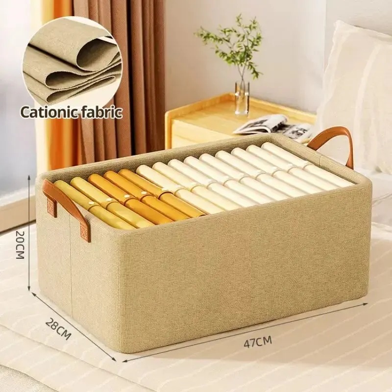 Vlies Kleidung Organizer Hosen Lagerung Box Neue Haushalts Schrank Schublade Organizer Unterwäsche Socken Kleiderschrank Lagerung Organisatoren: WHITE / 1-5 Zellen