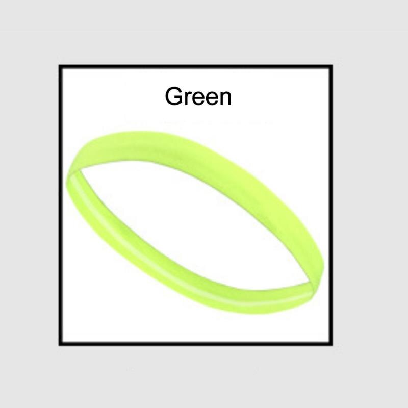 Sweatband Gym Fitness Yoga Sweat Headband For Men Women Sports Hair Band Anti-Slip Elastic Rubber Hairband: 05