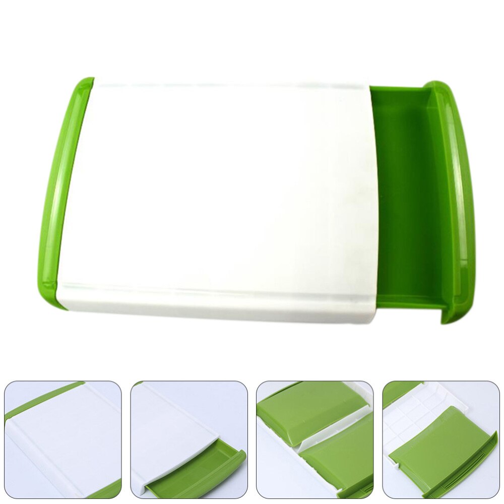 Eco-friendly Kitchen Chopping Board Drawer Type Cutting Board: Default Title