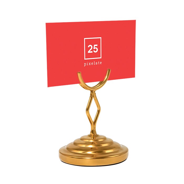 Stainless Steel Clip Wedding Name Card Clamp Restaurant Price Tag Display Seat Label Holder Desk Sign Picture Photo Clip Rack