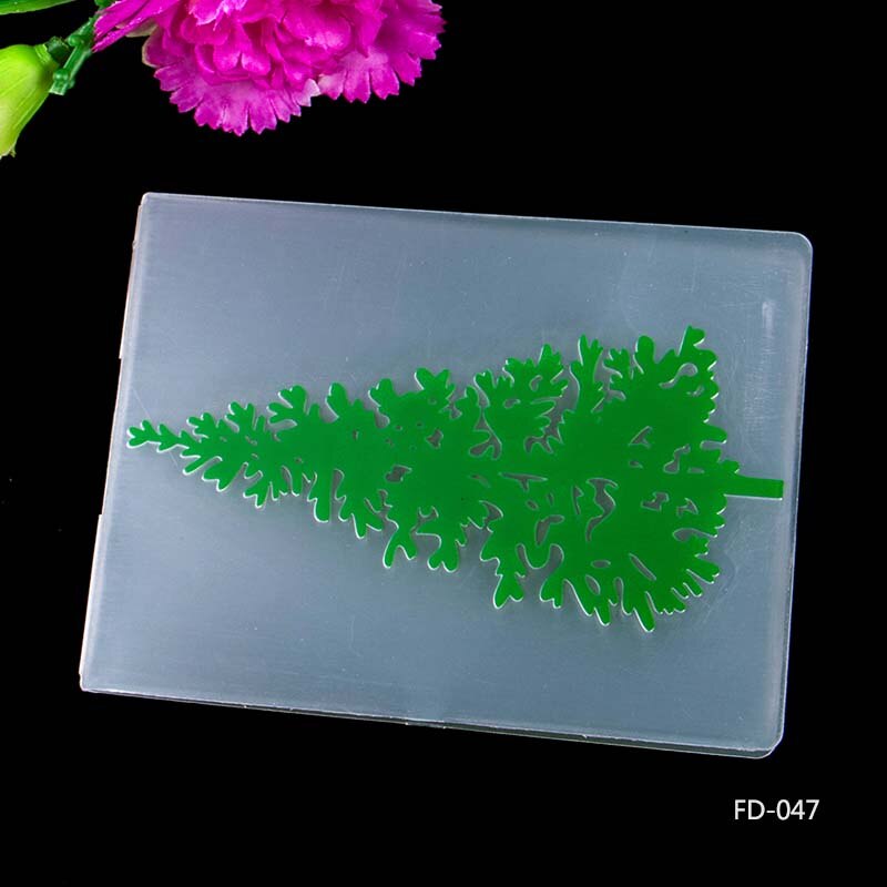 neue Blume Schmetterling Rahmen Textur Sammelalbum DIY Papier Schneiden Stirbt Scrapbooking Kunststoff Präge Ordner: FD-047