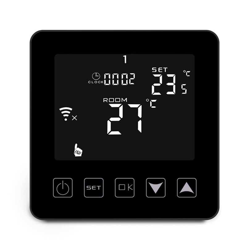 Wifi Slimme Thermostaat Temperatuur Controller Voor Elektrische Vloerverwarming Thermostaten Digitale Vloerverwarming Elektrische Verwarming S